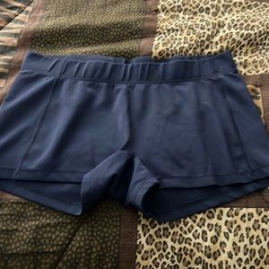 Navy blue shorts. Size- Large